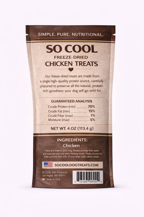 SO COOL Dog Treats Chicken