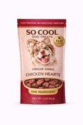 SO COOL Dog Treats Chicken Hearts