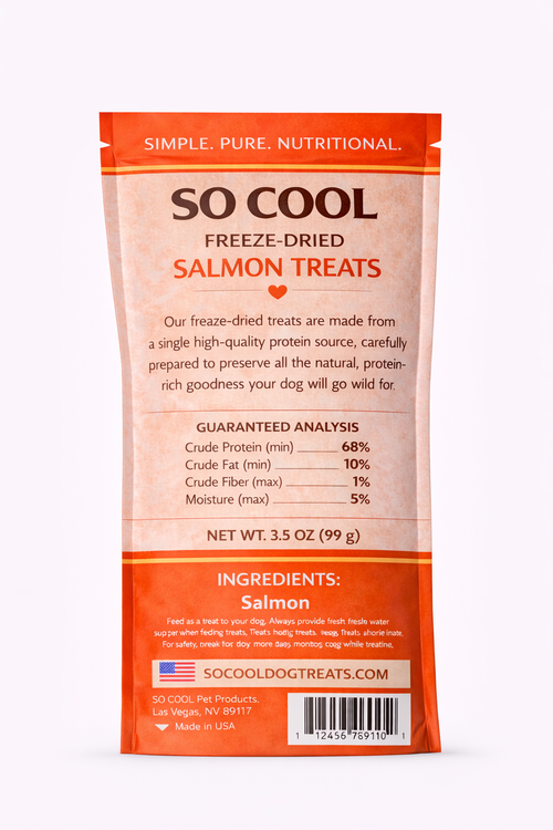 SO COOL Dog Treats Salmon